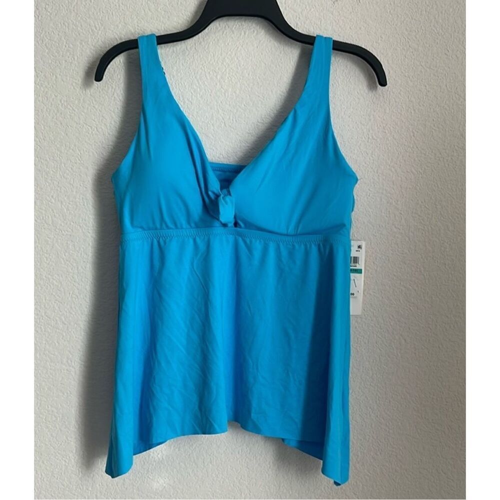 Becca NWT size 2X swim Waterfalls tankini top - Picture 3 of 6